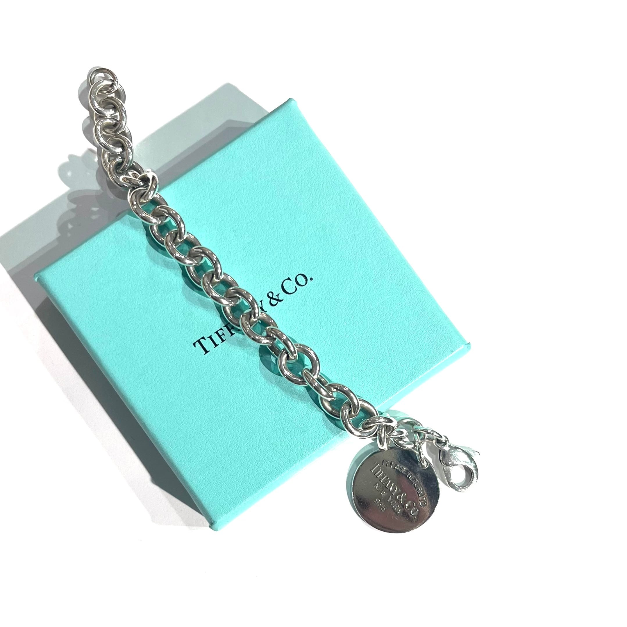 □美品 Tiffany&Co. リターン トゥ ミニハートタグ ビーズブレスレット