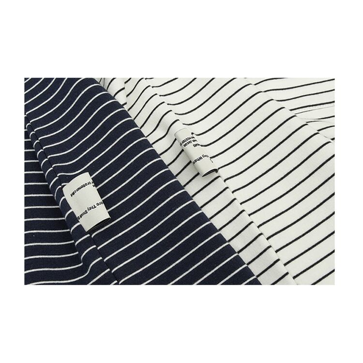 ★STRIPED HEAVY COTTON T-SHIRT　　22066