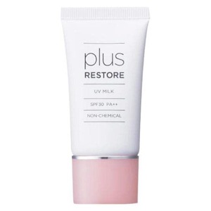 【努力特価】プラスリストア UVミルク＜日焼け止め 乳液 SPF30　PA++＞30ml