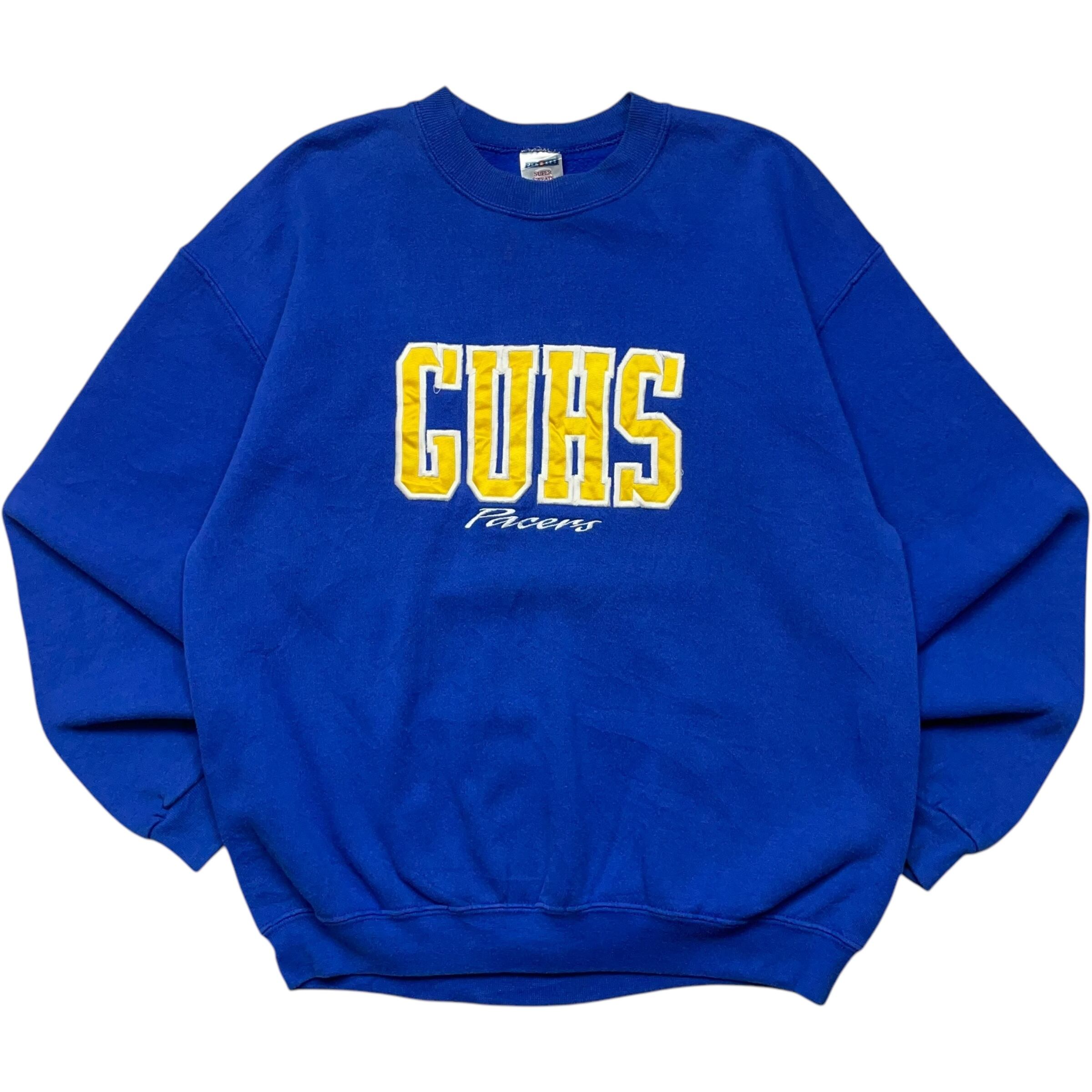 《L》 JERZEES ジャージーズ スウェット 刺繍ロゴ ブルー no.6438