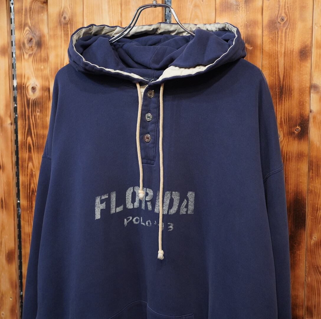 90s Polo Ralph Lauren 93年 florida スウェット パーカー XL /ラルフ