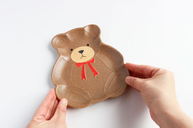 テディベアのお皿 陶器 よしざわ窯 | うつわと暮らし｜M's homelife