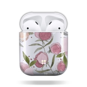 CaseStudi ケーススタディ PRISMART AirPods Case 2018 エアーポッズ ハード ケース 花 ローズ Rose 国内正規品