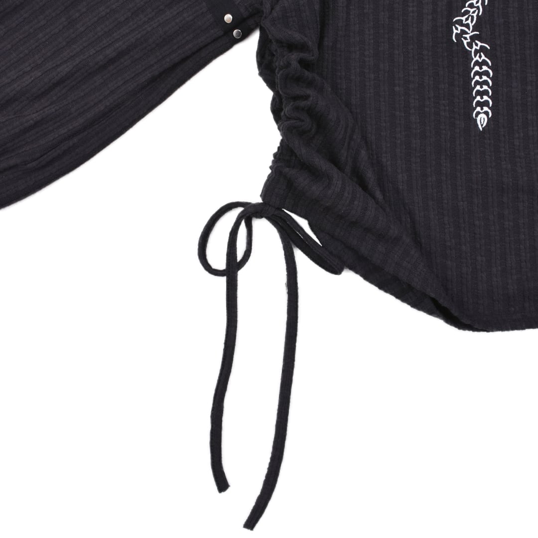 渋谷店で人気！】ベルトオフショル ギャザーリブニット | VOLCAN&APHRODITE