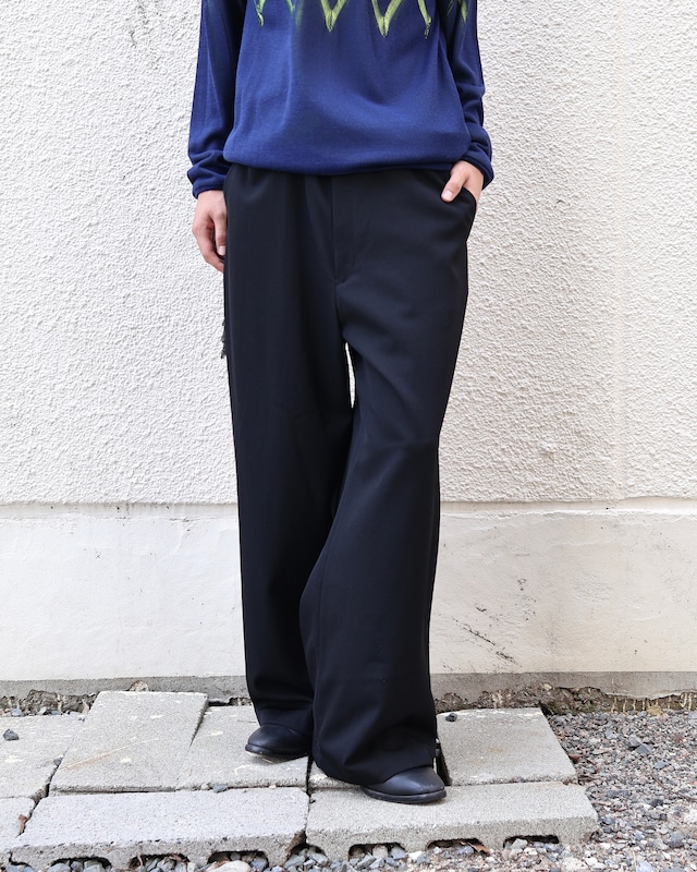 【Y's】hip design straight slacks