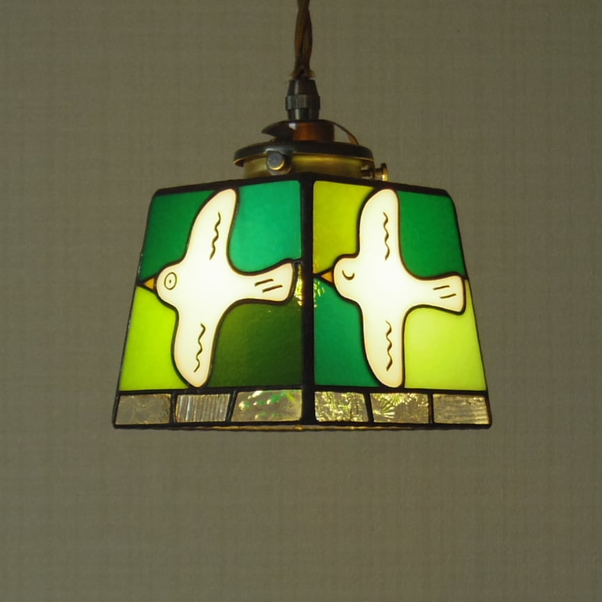 ペンダントランプ「 森林浴だよ！鳥さんランプ」 | naranja