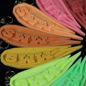 MMS EMBLEM KEYHOLDER - ネオンオレンジ