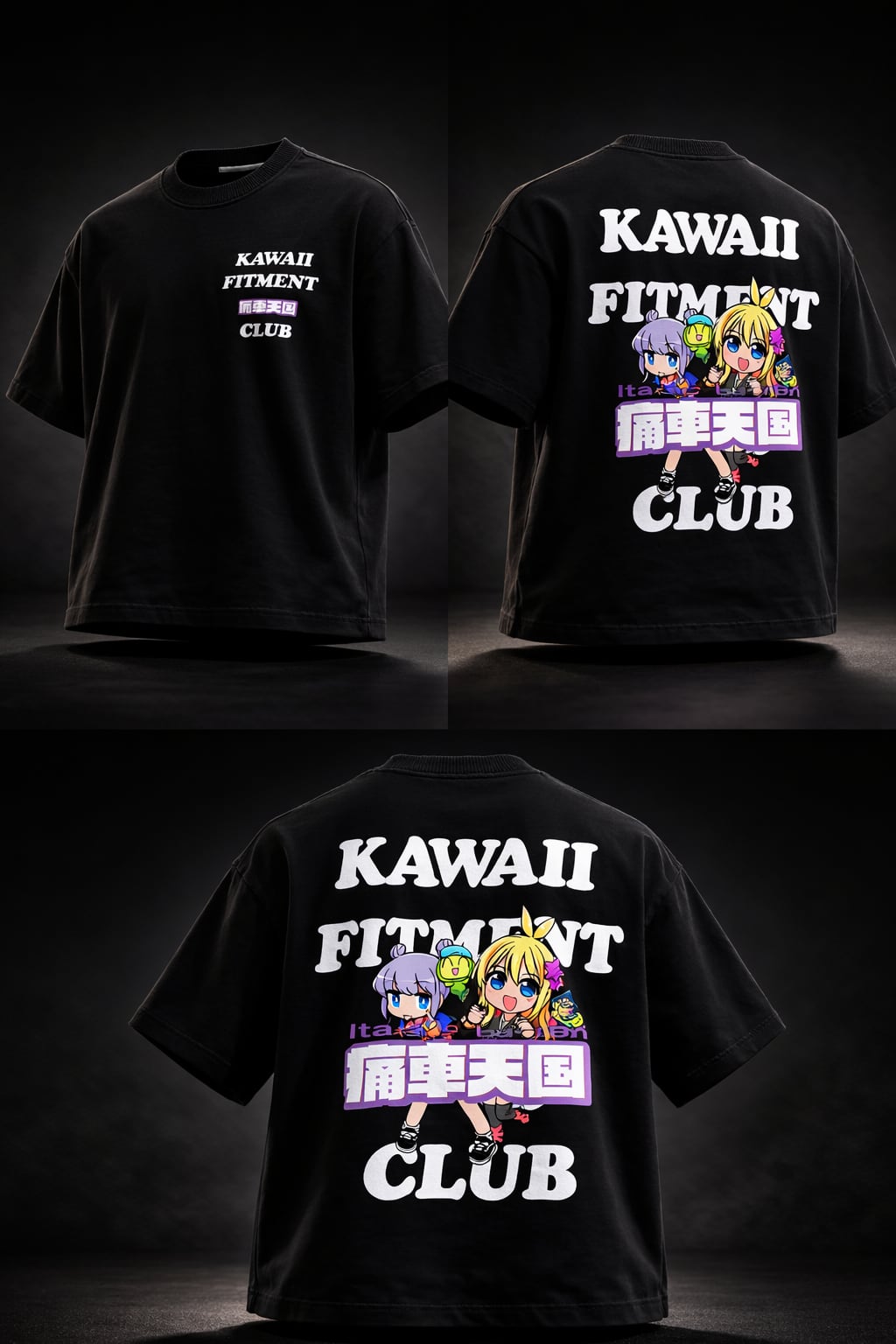 痛車天国 × KF collaboration S/S TEE | KAWAII FITMENT.