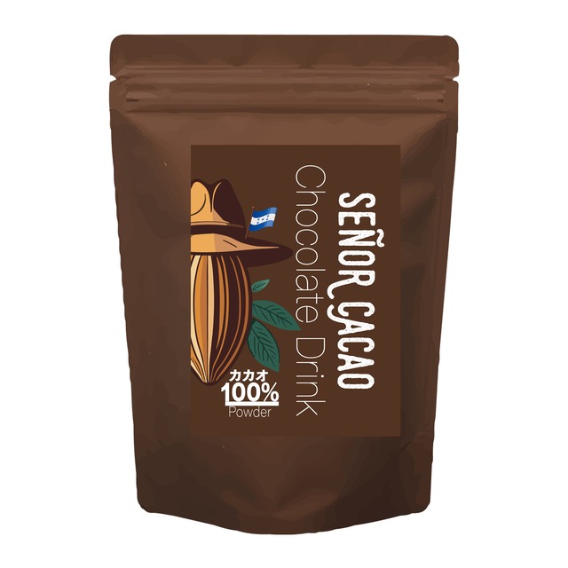 セニョールカカオ チョコレートドリンク100% ホンジュラス 300g 粉末 非アルカリ処理