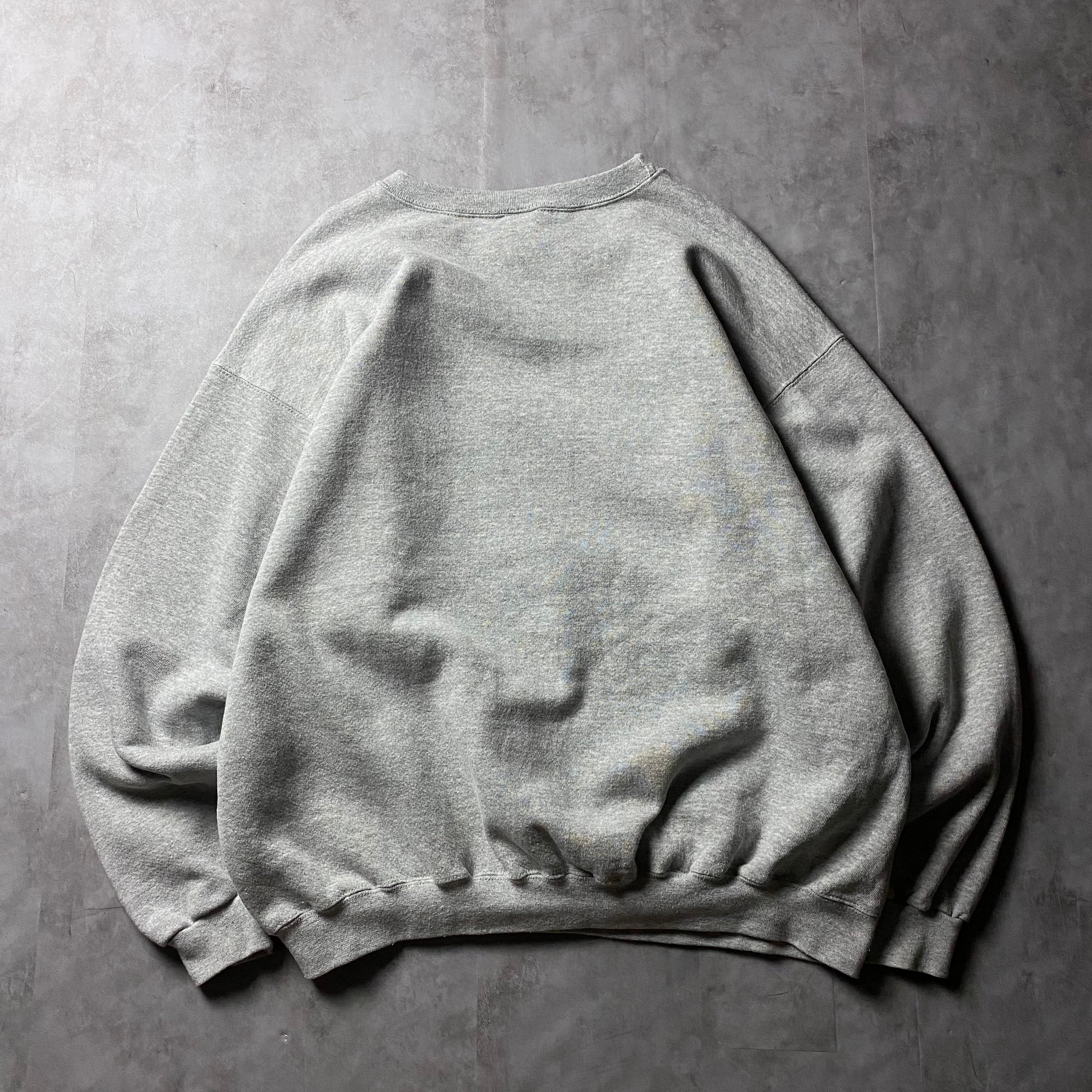 90s USA製 NIKE スウェット 刺繍ロゴ 白タグ ノームコア | used