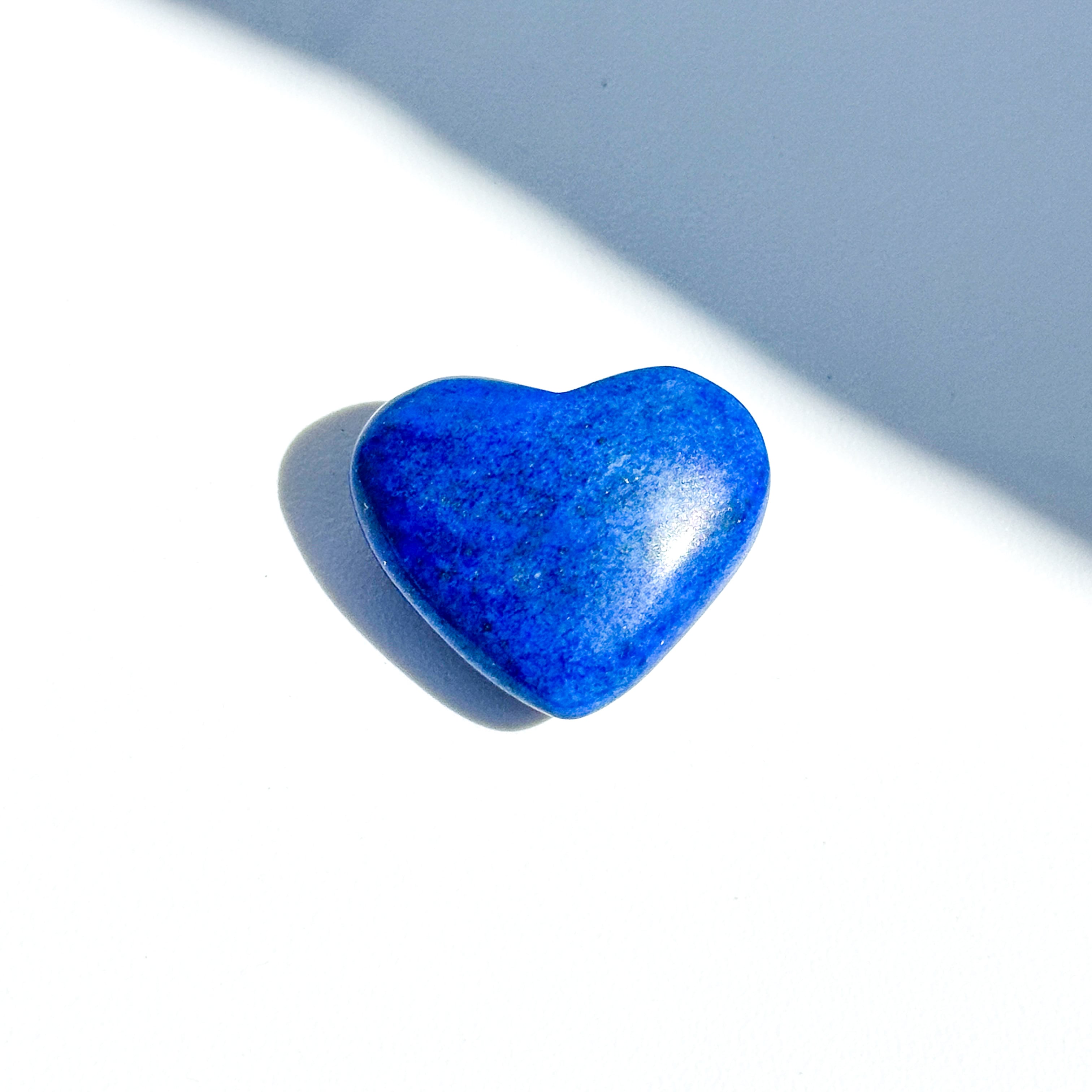 ラピスラズリ ハート型51♡ Lapis Lazuli ♡天然石・鉱物・パワーストーン・インテリア