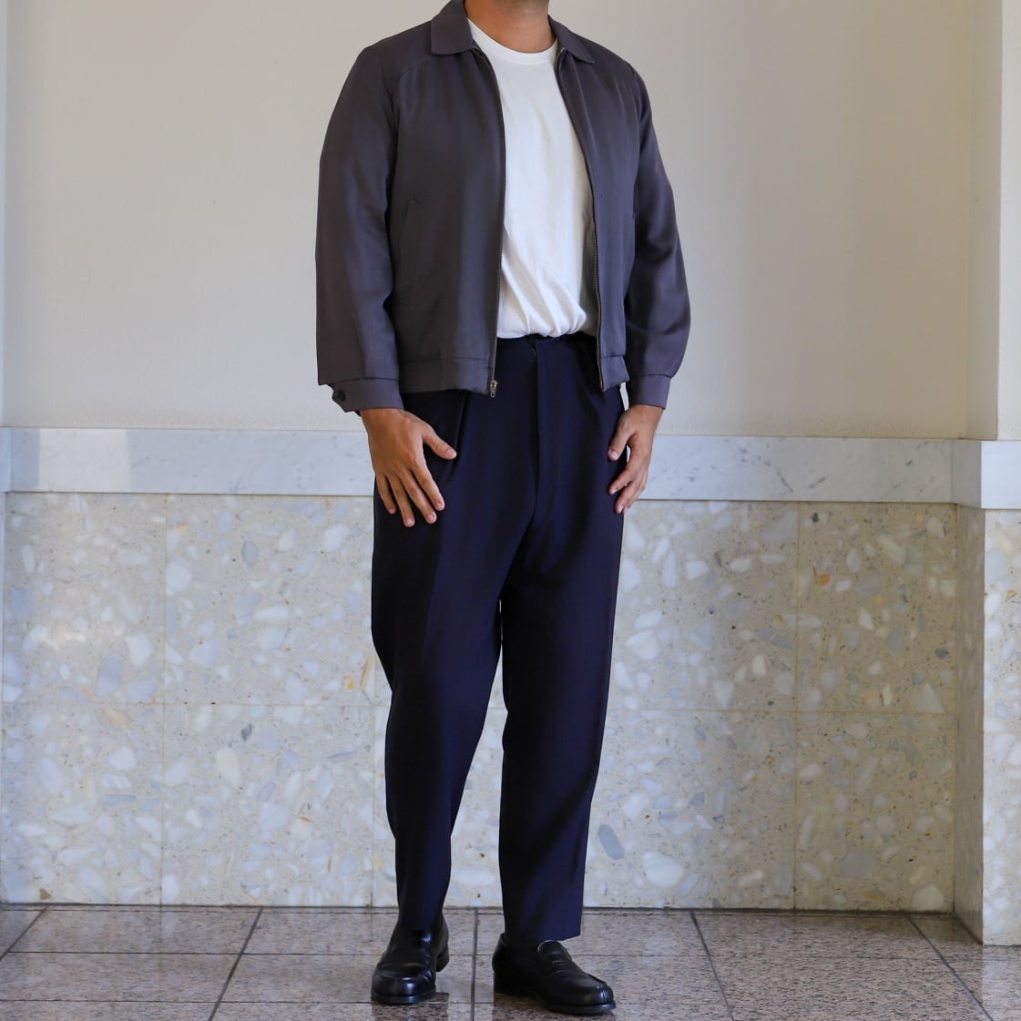 極美品】50s Vintage Special rayon jacket swing top blouson made in