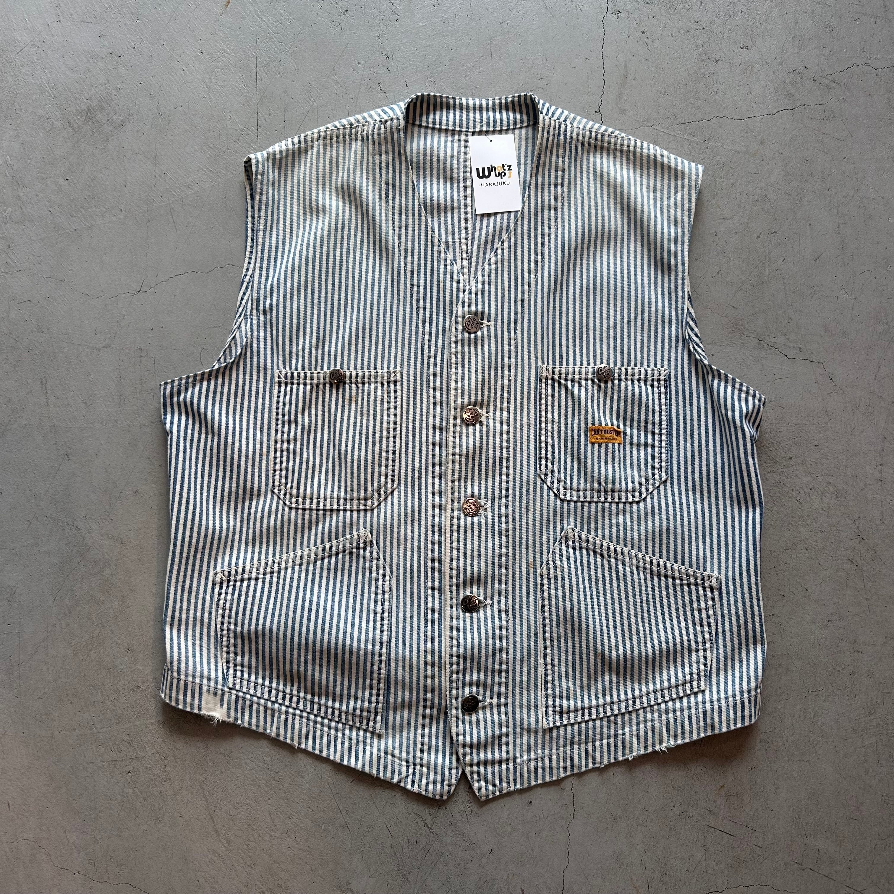 Special!! 1950s CAN'T BUST EM hickory engineer jacket "Cut Off" 【高円寺店】