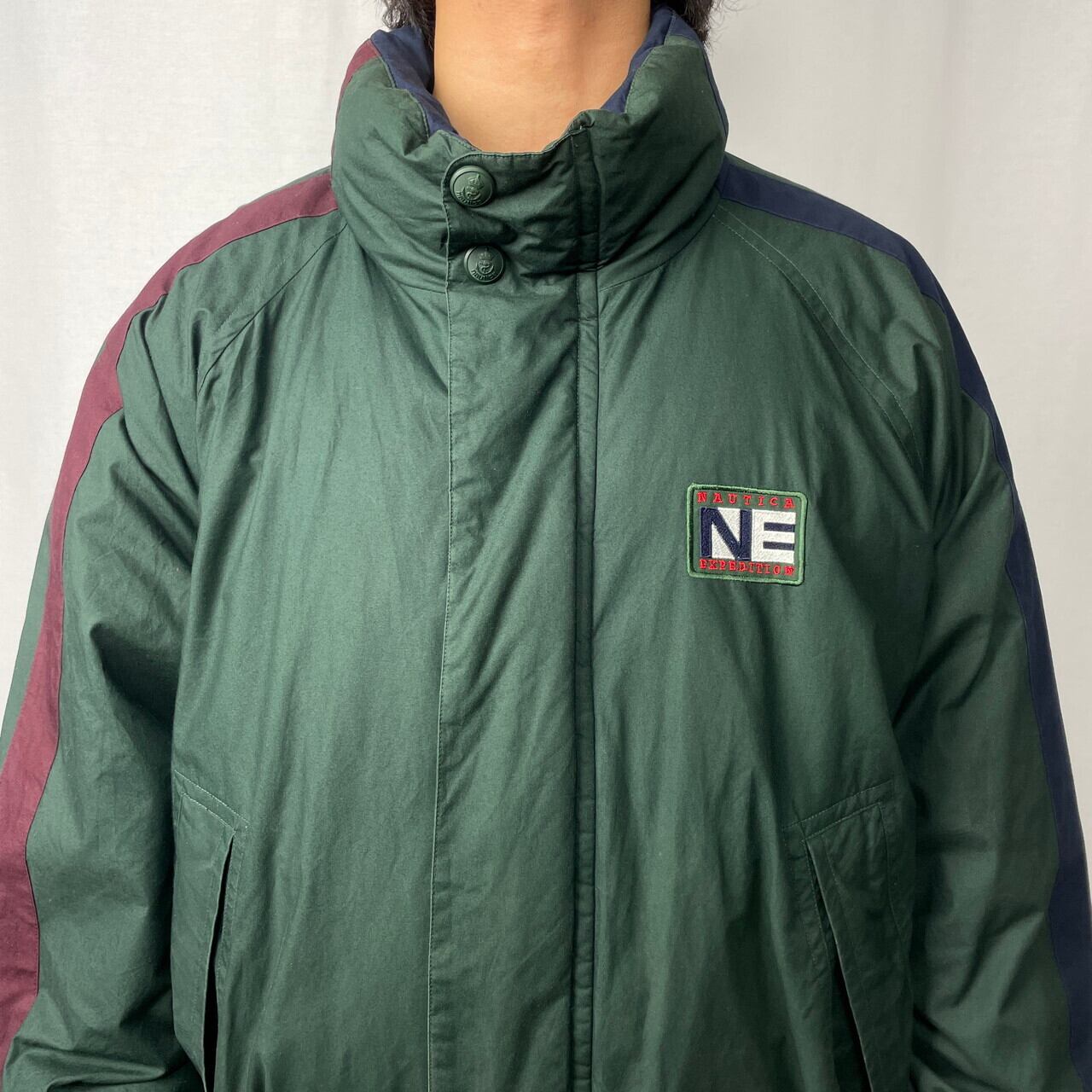 90年代 NAUTICA EXPEDITION ノーティカ ダウンジャケット メンズL 古着