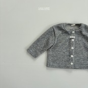 LALALAND 26/SS (Kids)Classic ribbed cardigan
