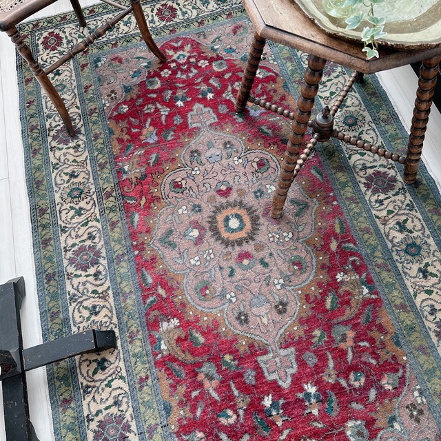 トルコ ヴィンテージラグ TR039 | カイセリ | 122cm × 215cm