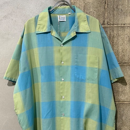 60s〜70s TOWN CRAFT used shirts SIZE:XL N