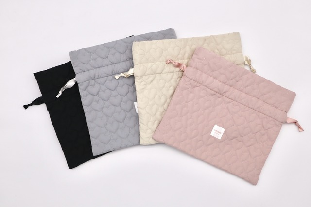 【数量限定】ねこキルティング巾着