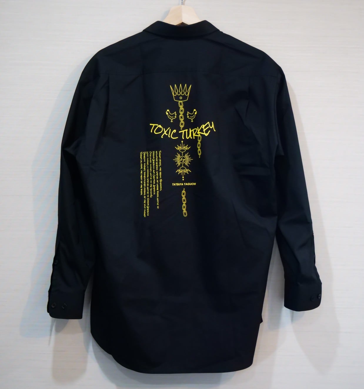 田口達也　TT TOXIC TURKEY / Black Yシャツ 完全数量限定】Black Yシャツ / 「TT」TOXIC TURKEY | 「TT」-Tatsuya