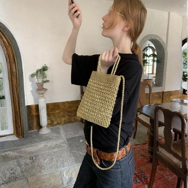 Maille Mini Shoulder Bag F0663