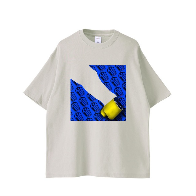 annetmii ロゴx2 Tシャツ（グレー）