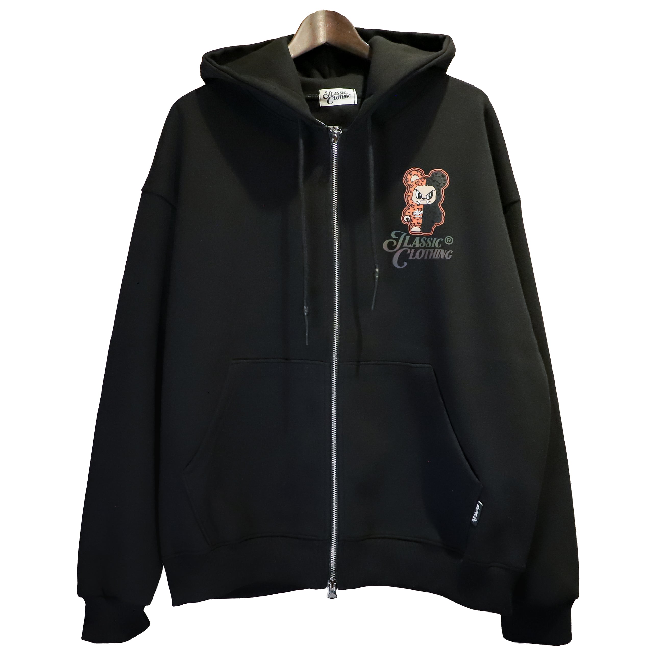 2ND ARCHIVE コラボ ジップパーカー Monster HALF and HALF JLASSIC