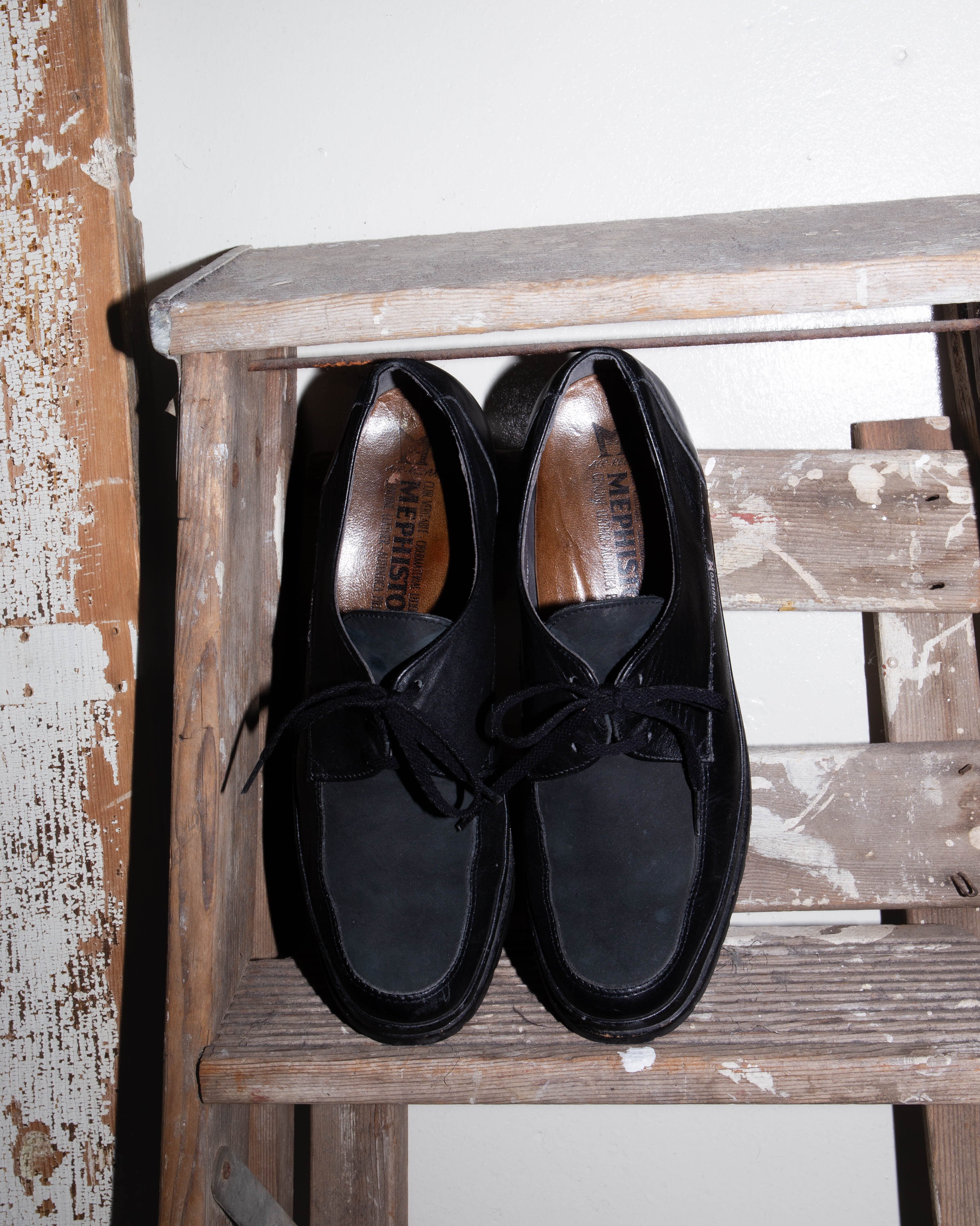 MEPHISTO - smooth & nubuck lace-up shoes | LUIK FINN