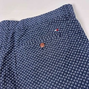TOMMY HILFIGER トミーヒルフィガー 総柄 ハーフパンツ ショートパンツ サイズ 36 /メンズ/インディゴ系