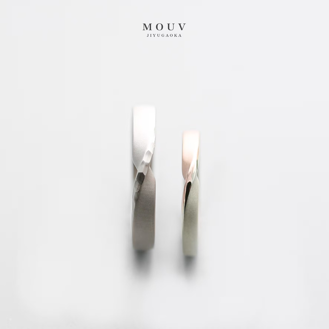 事例|バイカラーメビウス+鎚目