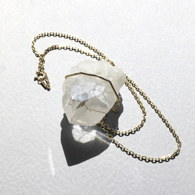 【One of a kind】Rock Crystal x 18KYG