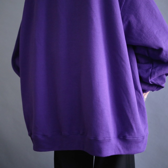 "Champion" violet 3XL over size sweat parka