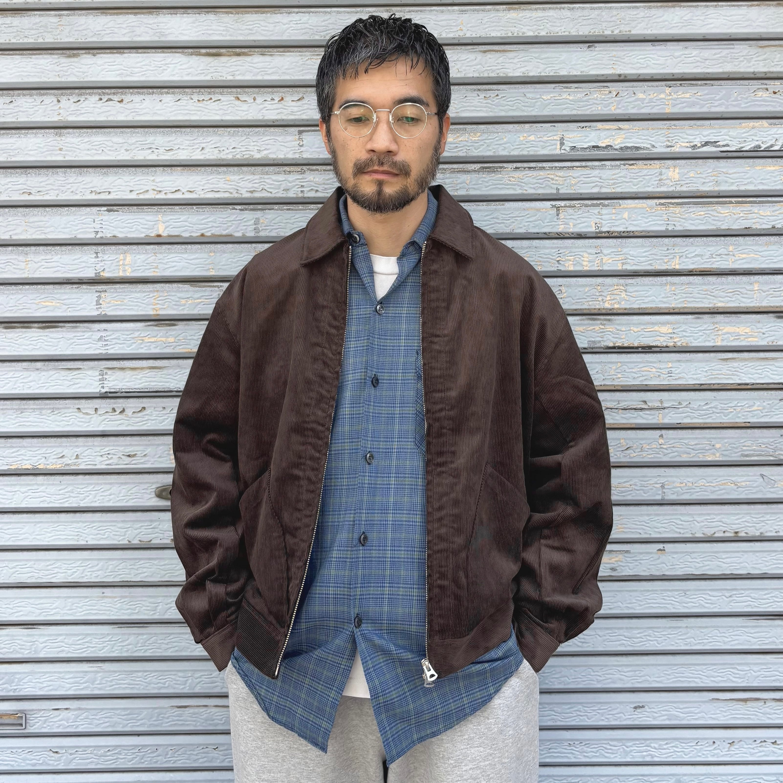 AUDIENCE Cotton Corduroy Drizzler Jacket - Made in Japan