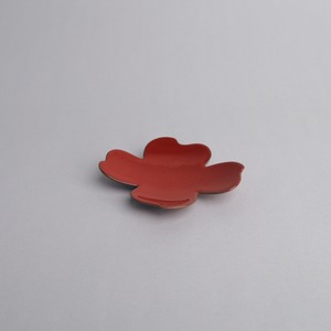 茶托 紅花弁