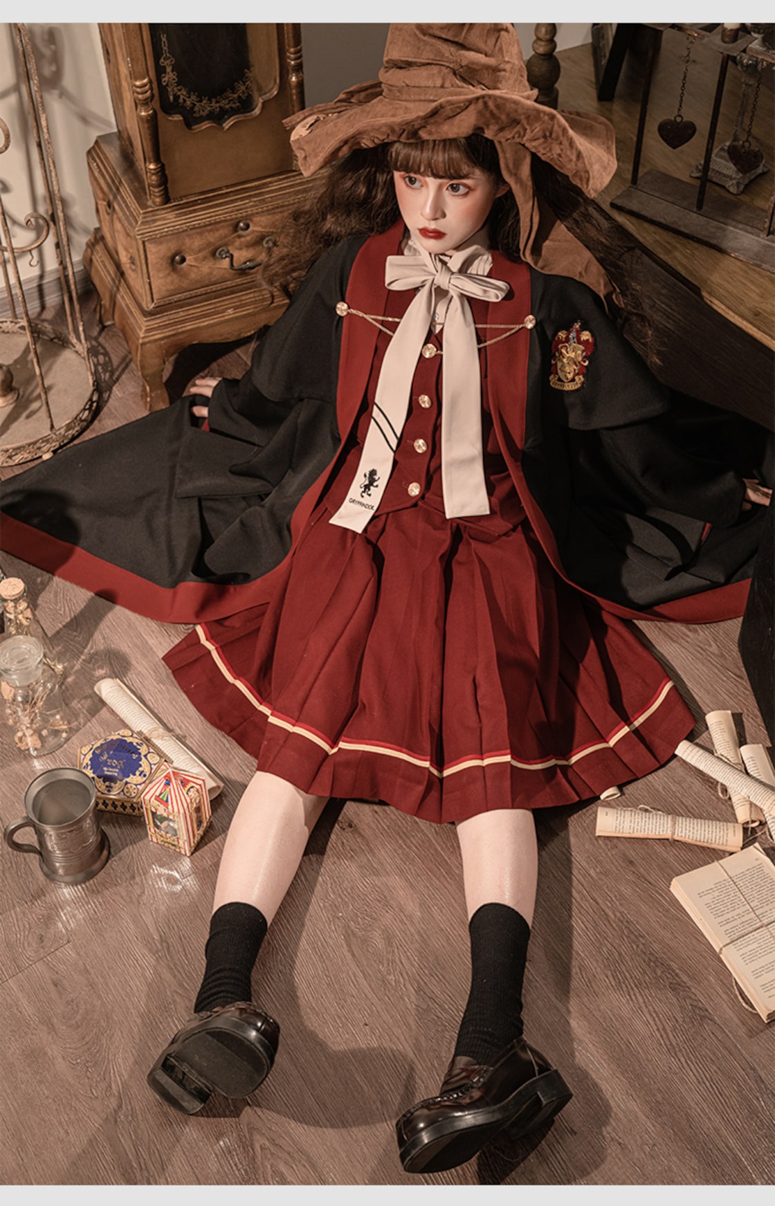 ハリーポッター グリフィンドール ローブケープ HarryPotter× KYOUKO 