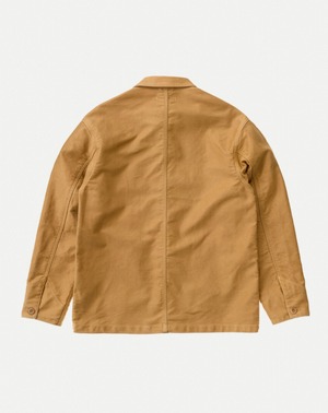 Nudie jeans 2022 ヌーディージーンズ SUMMER COLLECTION Carson Chore Jacket Camping Khaki チョアジャケット