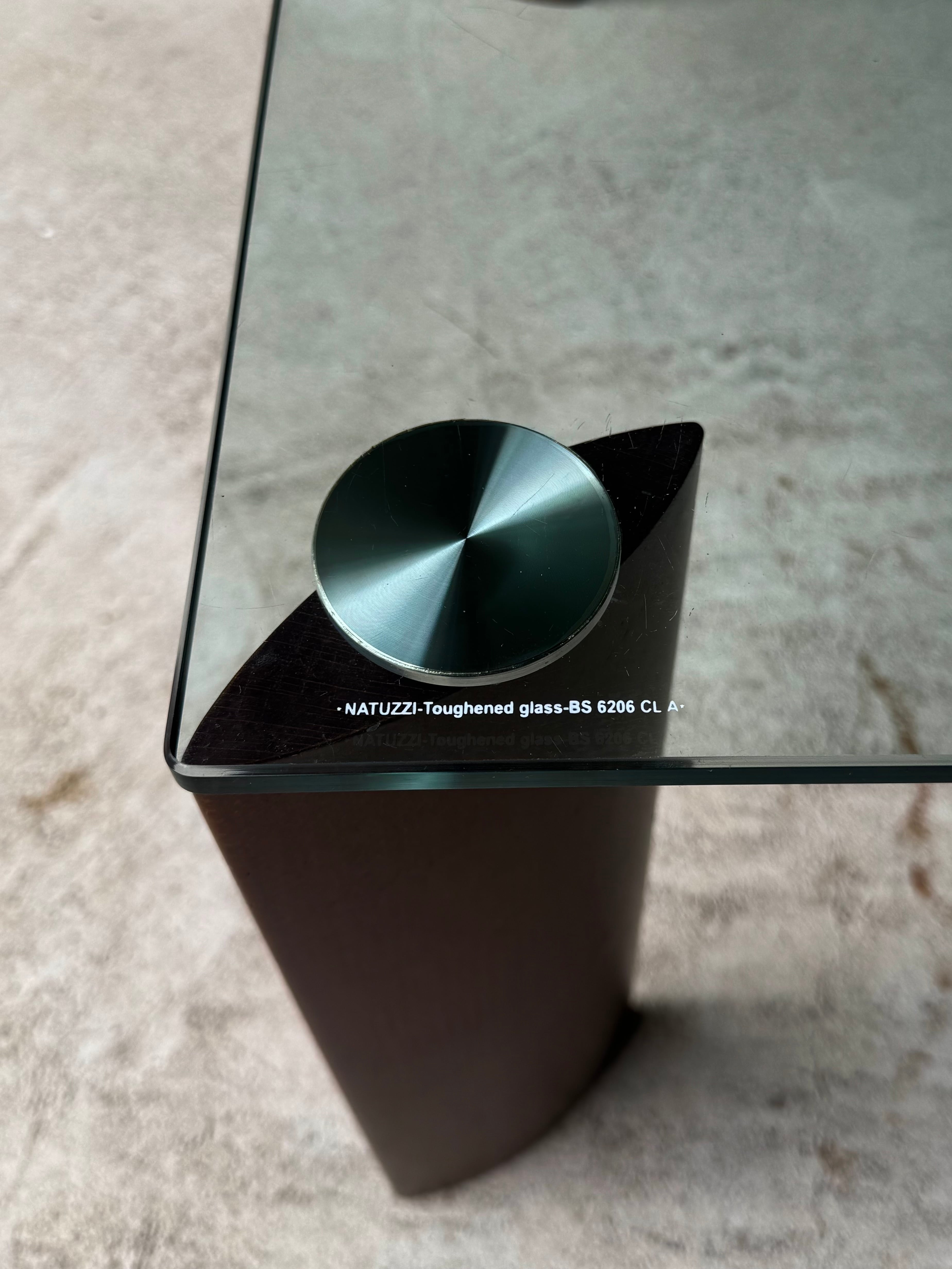 Natuzzi” Glass Table | No Rest
