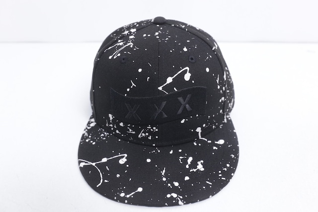 GOD SELECTION XXX × NEW ERA SPLASH PAINT CAP BLACK 58.7cm 80JJ9625