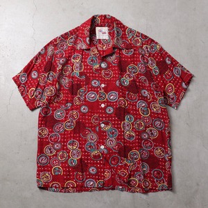 1950s  "DUKE KAHANAMOKU"  カハナモク  Hawaiian Shirts  M位　R19