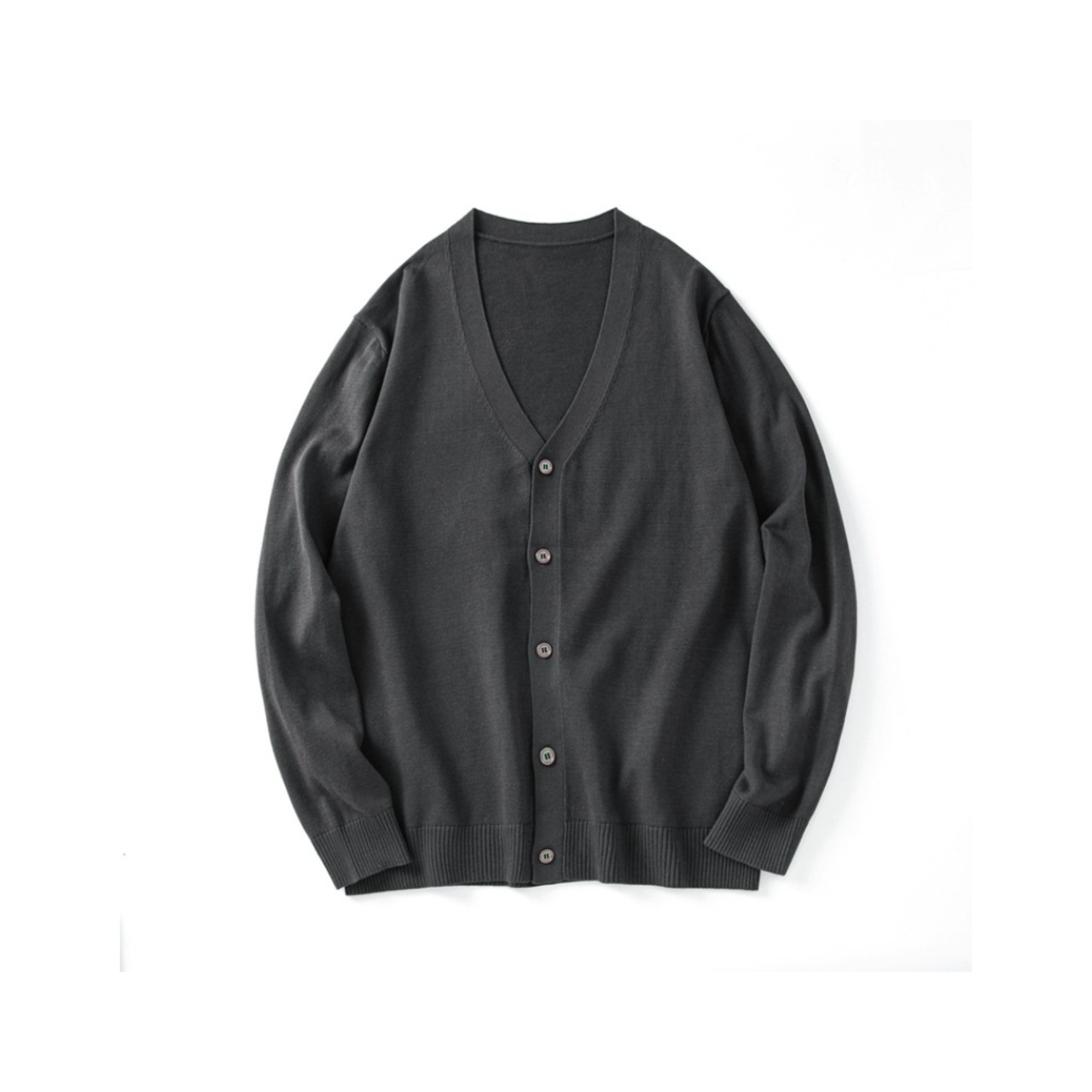 V-Neck Relaxed Cardigan TB2554・画像4
