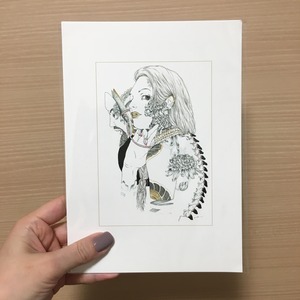 アートカード/woman