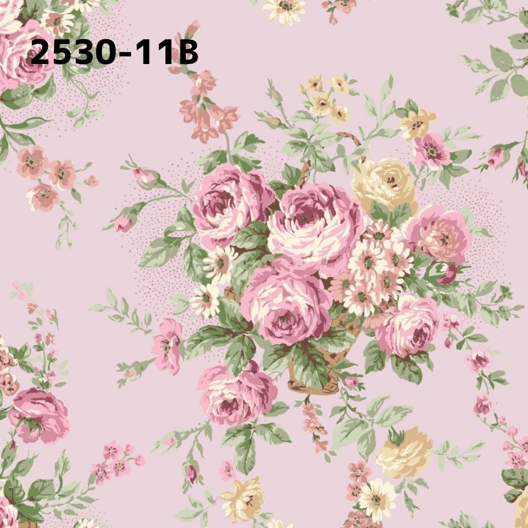 薔薇柄＊生地 Roses map