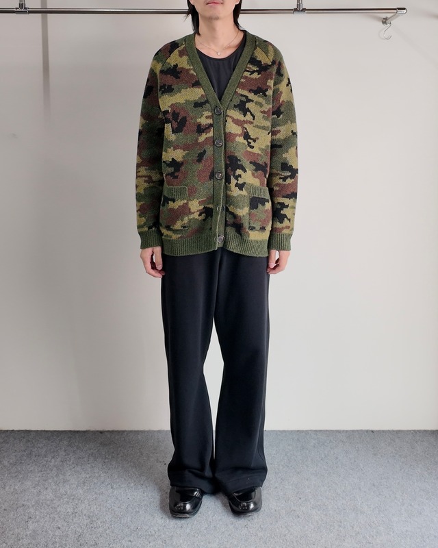 【MIUMIU】camouflage cardigan