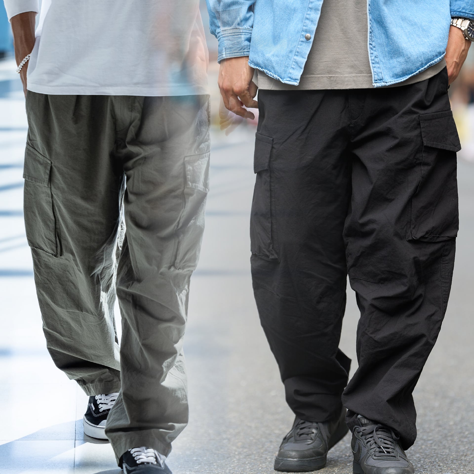 36歳からの百名品「ビンテージウォッシュ"カーゴパンツ"」