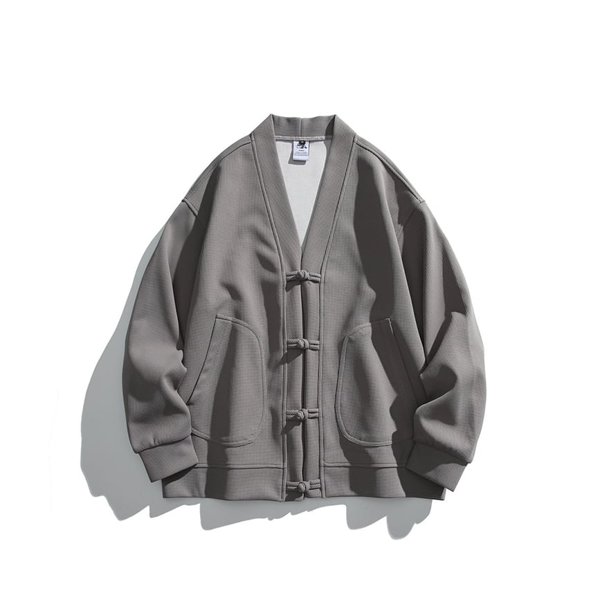 チャイナ風 カジュアル カーディガン 中華ボタン ユニセックス