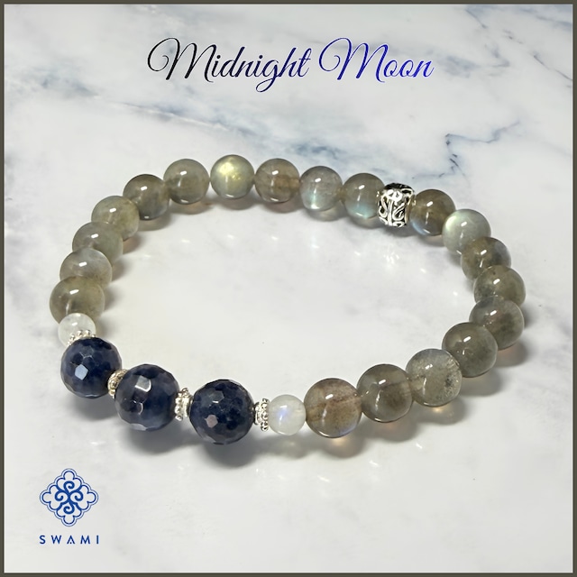 SWAMI スワミブレスレット ミッドナイトムーン（Midnight Moon）（1点物）