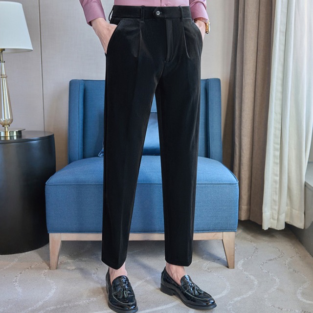 伸縮性 スリムフィット パンツ 1色 11283