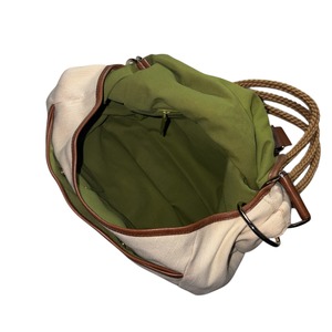 archive YVES SAINT LAURENT RIVE GAUCHE canvas shoulder bag