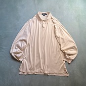 90s〜 Ralph Lauren ポロシャツ ラルフローレン アイボリー XXL 古着