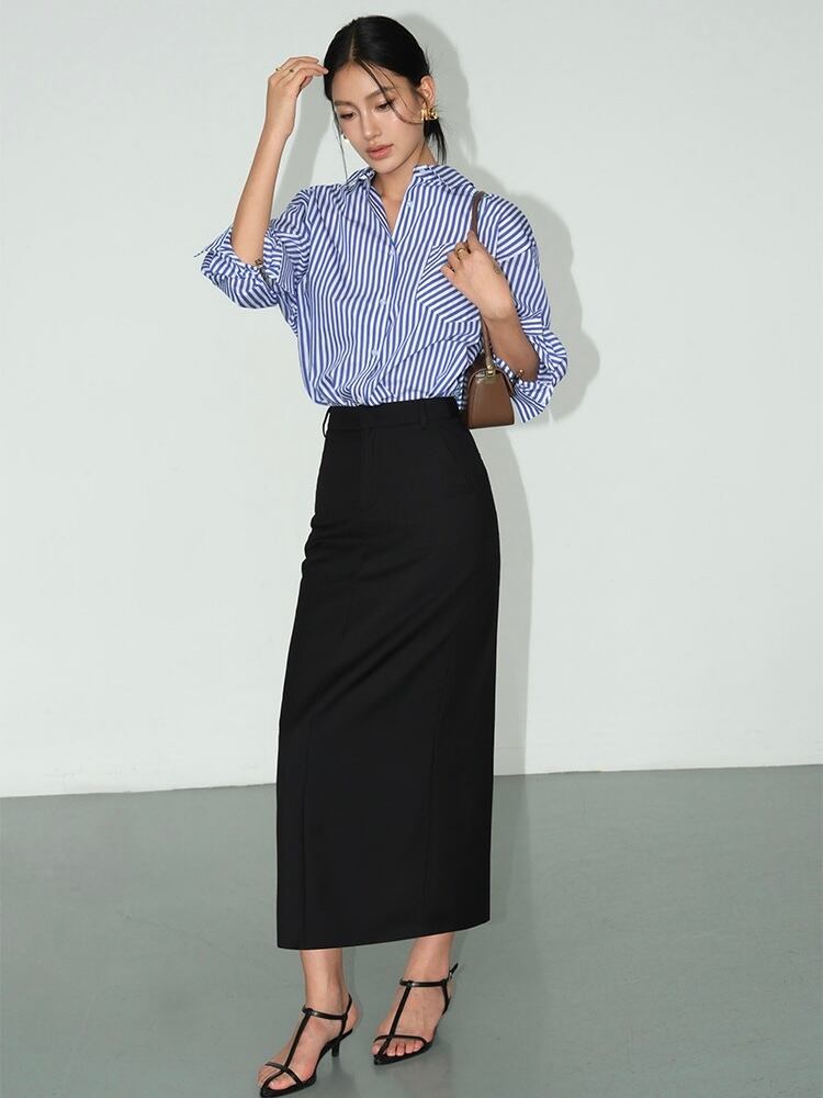 シルエットスムーススカート