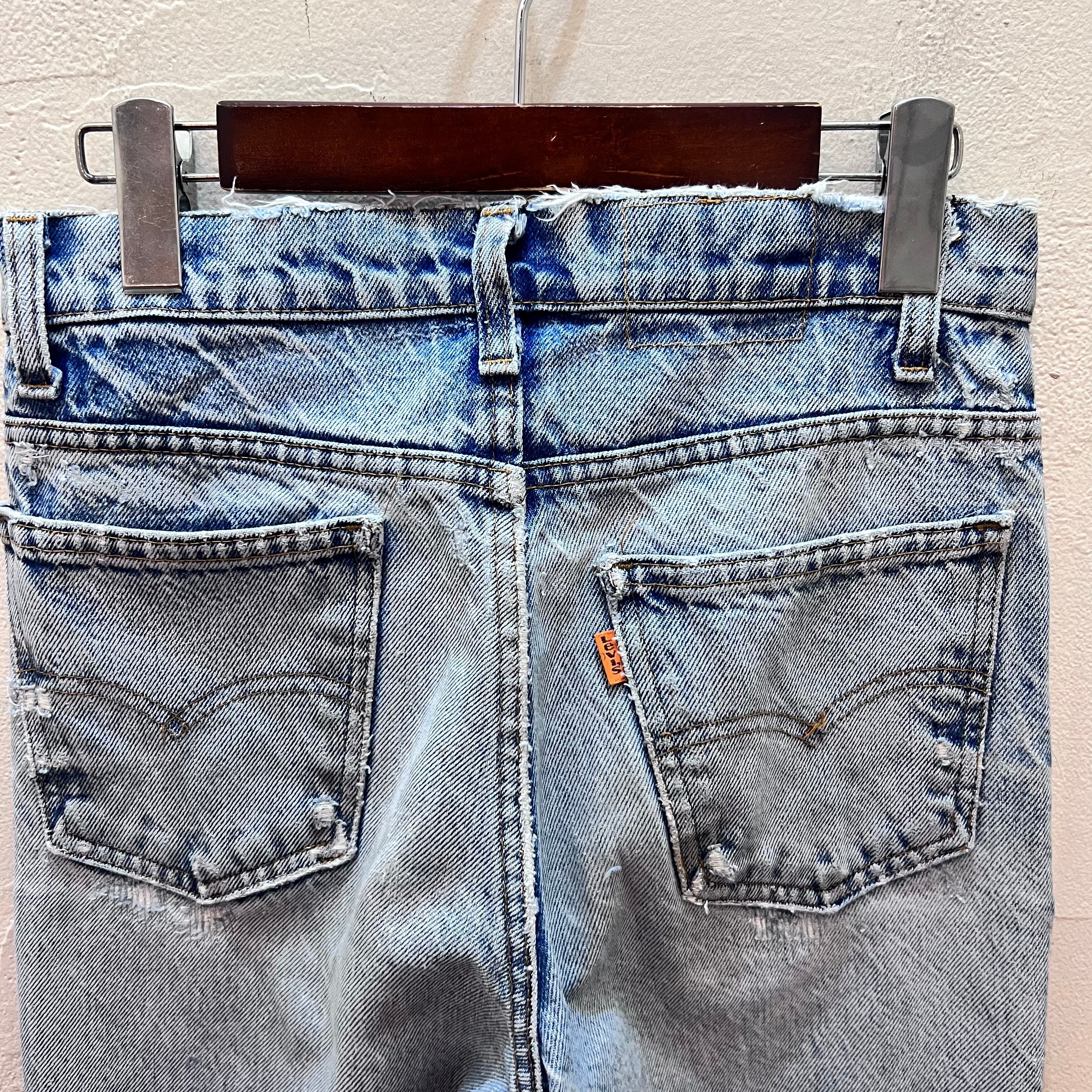 USA製 80年代 size:W29 L32 Levi's リーバイス719 デニムパンツ アイスブルー 古着 古着屋 高円寺 ビンテージ  レディース古着